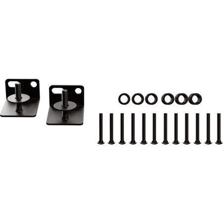 Ekena Millwork Barnfold 4-Door Adapter Kit, Arch Bronze GB6007M4K4AB